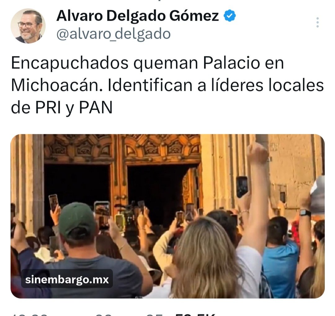 Monicao2712's tweet photo. 🚨Ojo aquí !
Cuando @JorgeRoHe dijo que lo que les hacía falta a los opositores era violencia, se refería a esto! 
Sobre aviso no hay engaño.
Ya sabíamos que el PRIAN quiere reventar al país para regresar al poder, pero que lo confiese el propio líder del #PAN es el colmo del cínismo!
#OposicionMasPendejaYCorruptaQueHaExistido 
#OposicionMiserableYMezquina