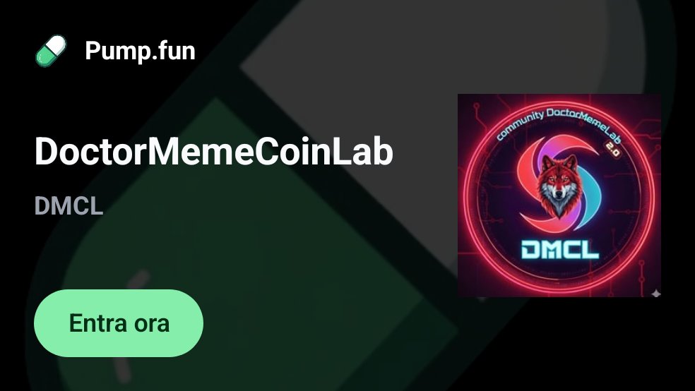 DocMemeCoinLab's tweet image. join.pump.fun/HSag/pgdnejpo