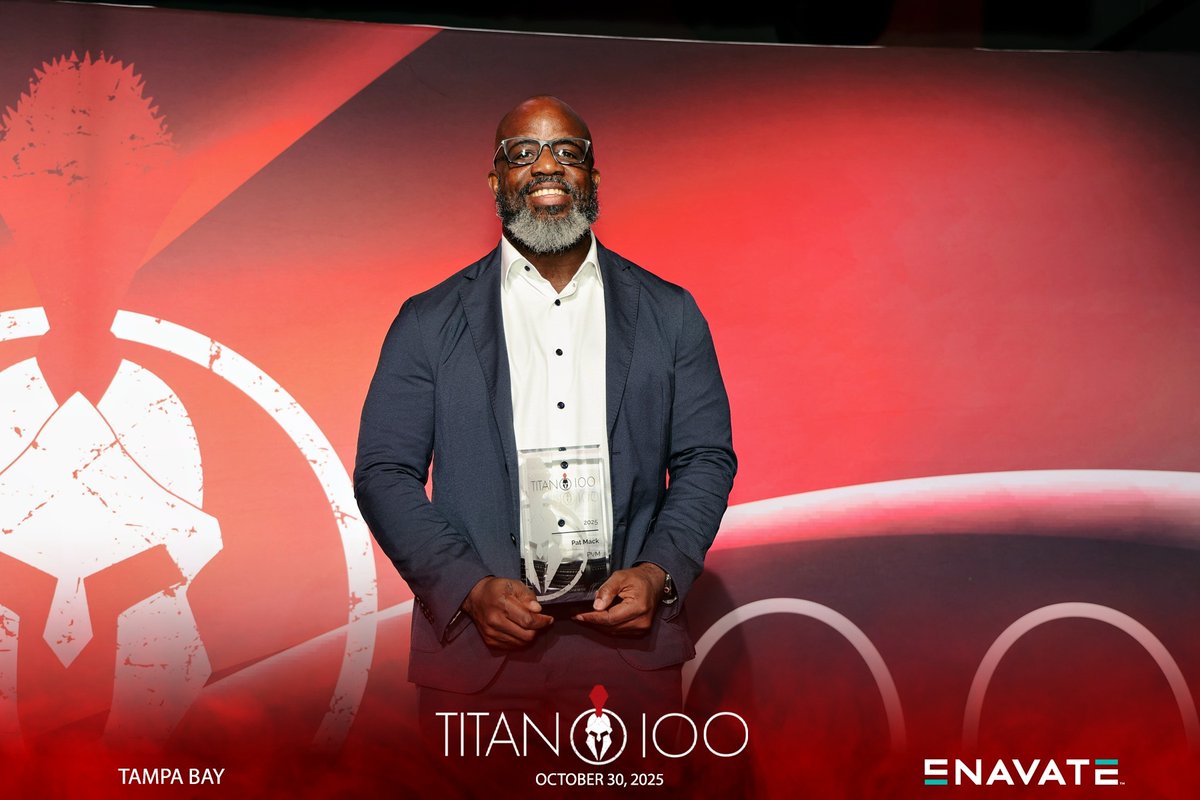 PVMGeeks's tweet image. On October 30, 2025, Tampa Bay Titan 100 celebrated the 2025 honorees at The Motor Enclave in Tampa, FL. PVM Founder and CEO, Pat Mack, is among this year&apos;s honorees. 

Learn more about this recognition: bit.ly/4oVGPq5