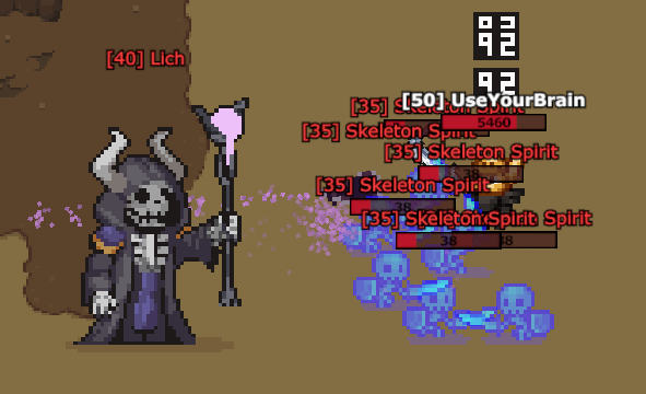 Update Log

QOL
- Reduced opacity of Skeleton spirits to make them to be more "spirit"
- Re enable hp bar for Skeleton spirits

Balancing
- Gold no longer always drop, but drop with chance like reputation badge