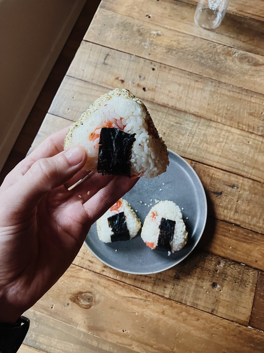 New lunch skill unlocked 🍙