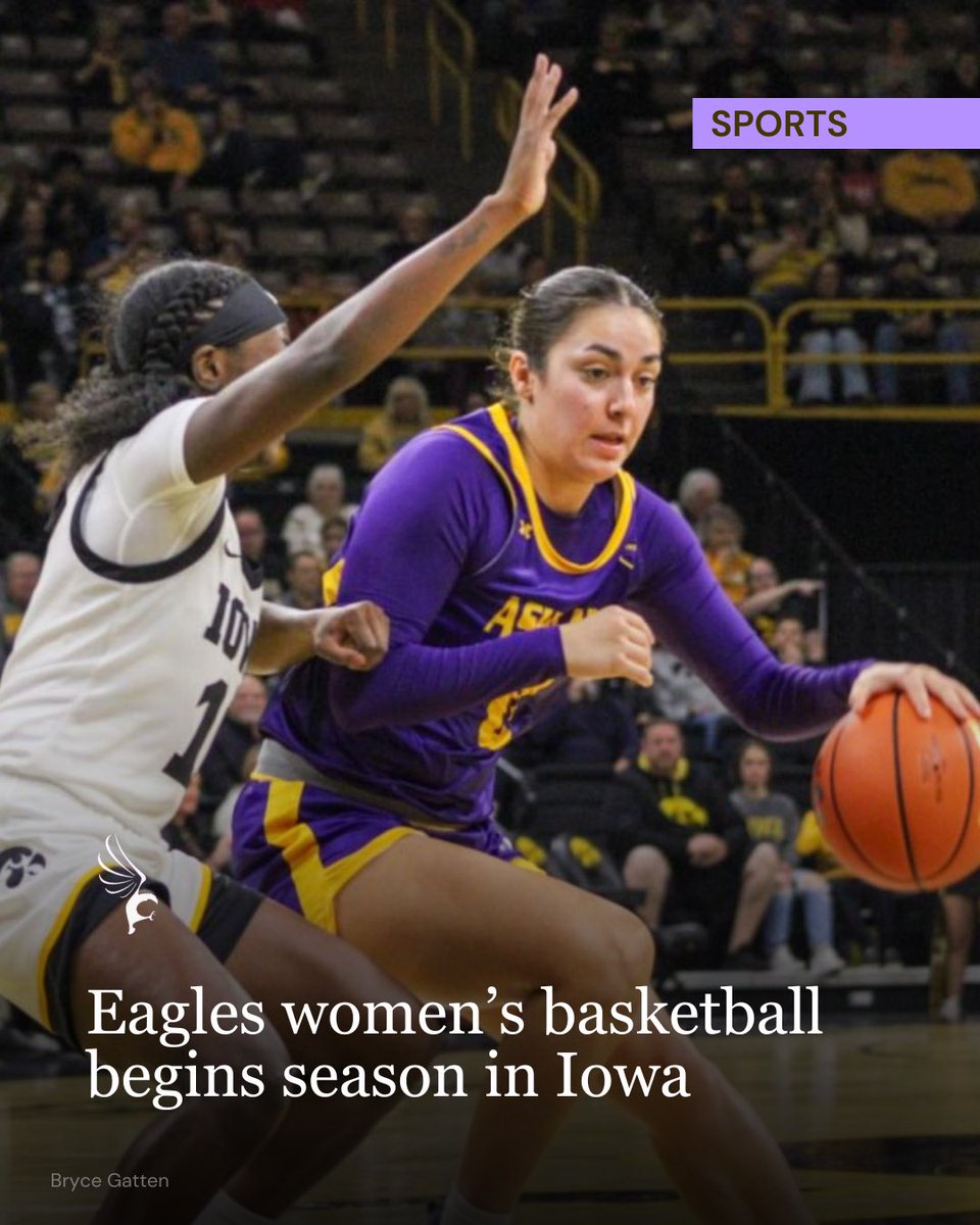 The Ashland University women’s basketball team had a once-in-a-lifetime experience going and playing against the Iowa Hawkeyes on Oct. 30. 

📍 Read more about their roadtrip game at the link in <a href="/AUCollegian/">The Collegian</a> bio. 

Reported by: Brett Alberts
Photo by: Bryce Gatten