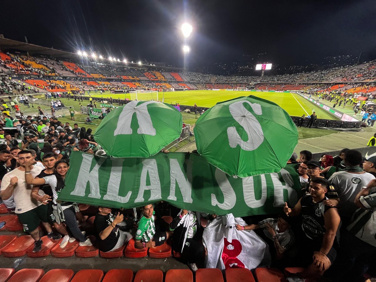 KlanSur2000's tweet photo. CELEBRACIÓN OFICIAL 25 AÑOS

Semifinal Copa Colombia 
ATLÉTICO NACIONAL (4) América de cali(1)
02 noviembre 2025

@nacionaloficial
@LDSBGA_OFICIAL
@LDSoficial

KLAN SUR BUCARAMANGA 
DESDE EL 2000 PARA TODA LA VIDA https://t.co/63ucTXhWiW