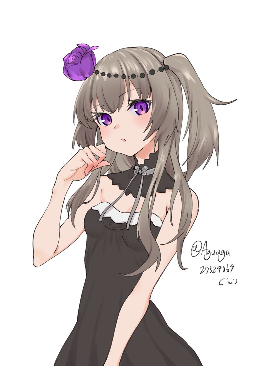 深夜のーらくがきー冥鳴ひまりちゃん_(:3 」∠)_ 