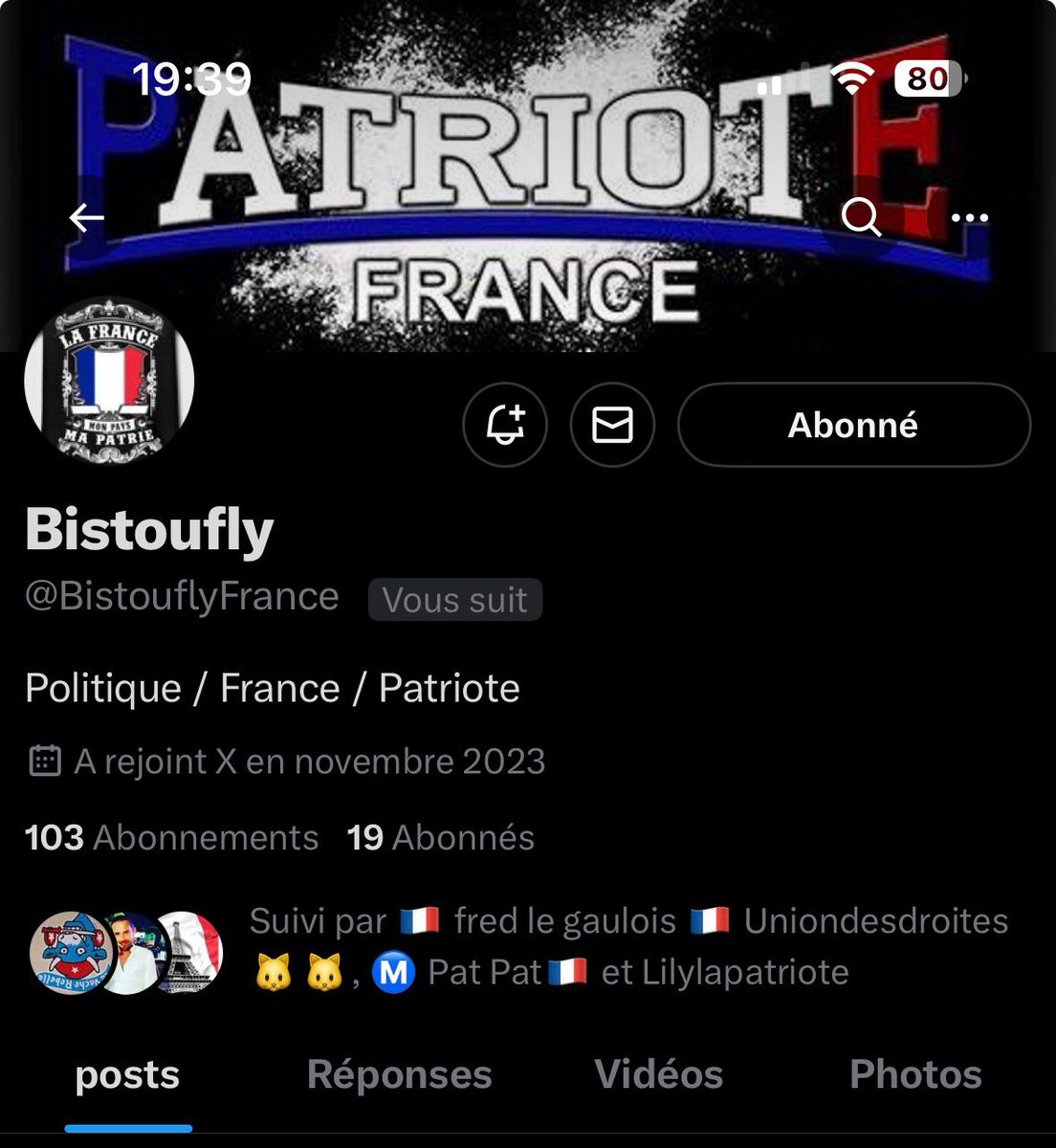 CANALPLUS135's tweet photo. On se mobilise ensemble, encore et toujours, pour plus de visibilité et un grand soutien patriote !   

@BistouflyFrance https://t.co/WkNZ7OtJpv