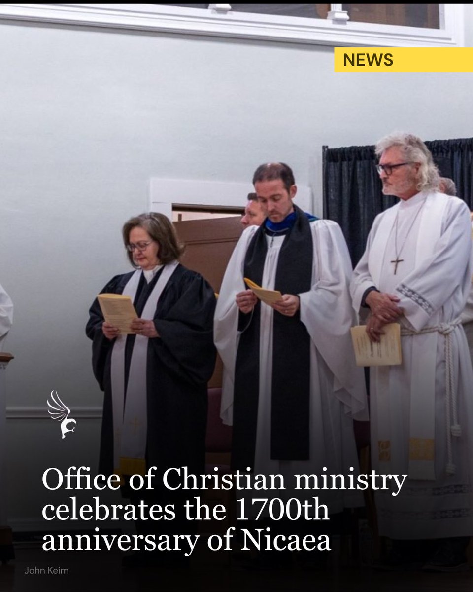 Ashland University’s Office of Christian Ministries recently held two events celebrating the 1700th anniversary of the Council of Nicaea. 

📍 Read more about their events at the link in <a href="/AUCollegian/">The Collegian</a> bio.

Reported by: John Keim, Digital editor
Photo by: John Keim, Digital editor