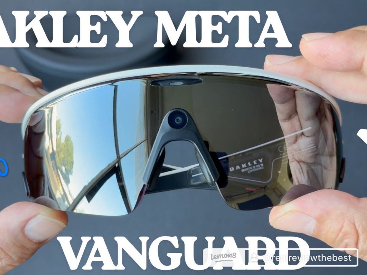 TechWithAaronHD's tweet image. 🚨 New Video! 🚨

Oakley Meta Vanguard Review (2025) — Worth $499 or Just Hype? 👇

🎥 youtu.be/wYxqM7N6hrA

#OakleyMetaVanguard