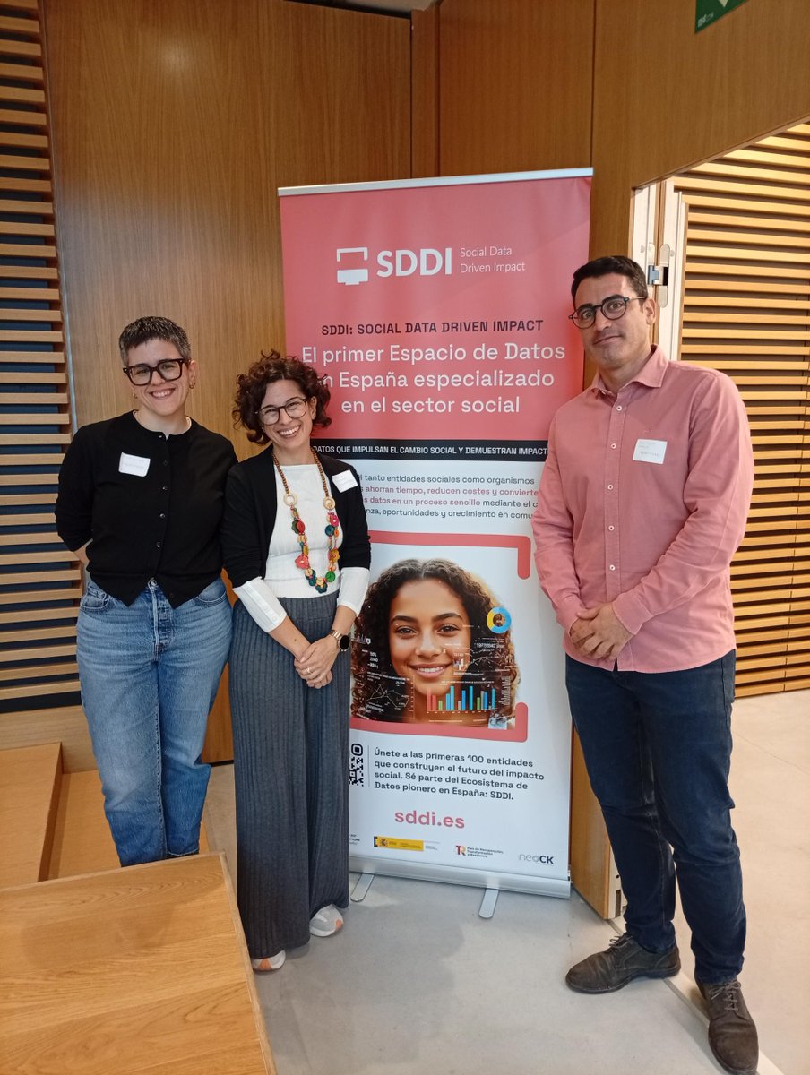 angelica_gutiez's tweet image. 🎉🎉 Nace el primer #espaciodedatos especializado en el #sectorsocial y en @AstradeRMurcia  no nos lo podíamos perder 🔥🔥 De la mano de @neoCKrevolution  y el @mintradigital surge el #SDDI para impulsar la #innovación y el #impactosocial ❤️❤️

#ilovemyjob #sevienencositas
