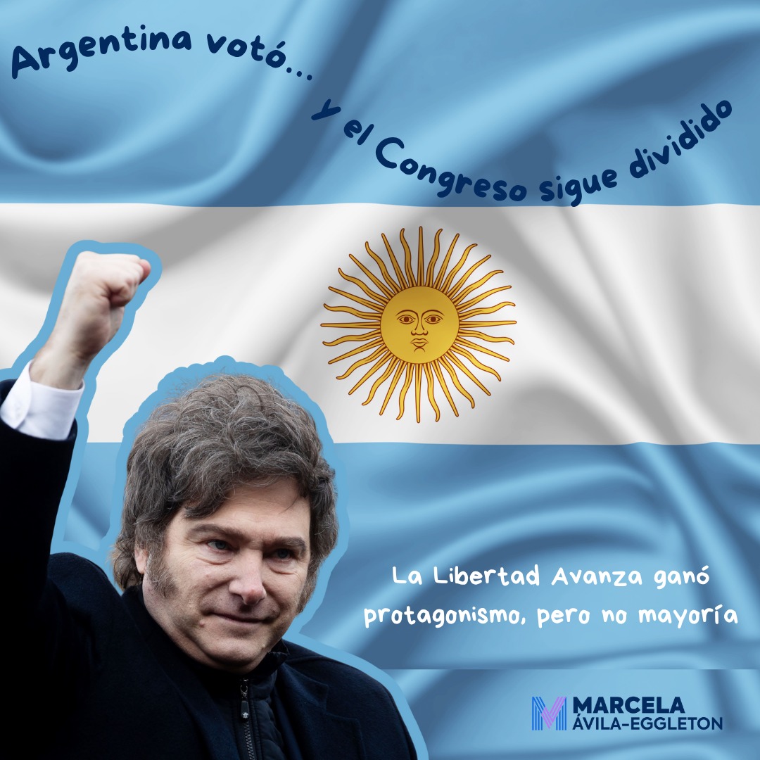 Milei tuvo un triunfo contundente el pasado fin de semana, pero La Libertad Avanza no tiene mayoría ni es la primera bancada en el Congreso.
⚠️ Sin contrapesos no hay democracia.
El Congreso está para deliberar, no para obedecer.
#Argentina #Milei #Elecciones2025 #Democracia