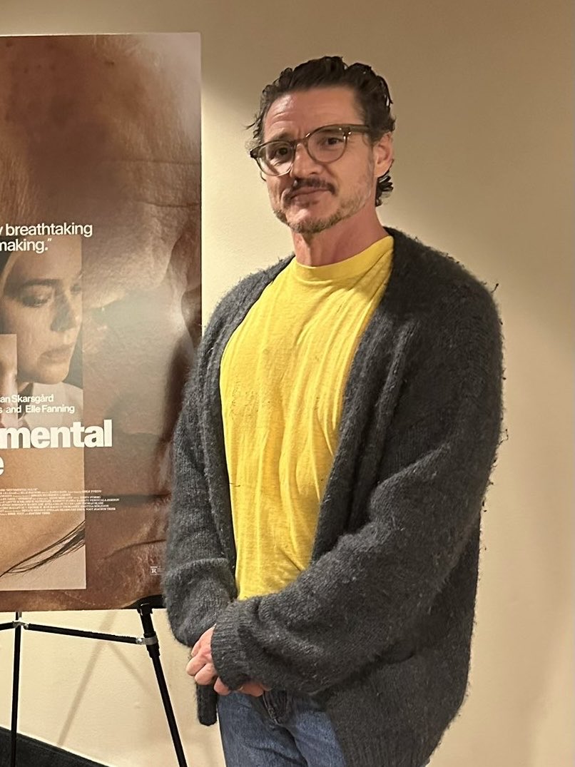 Pedro Pascal during the screening of ‘SENTIMENTAL VALUE’ last night in Los Angeles