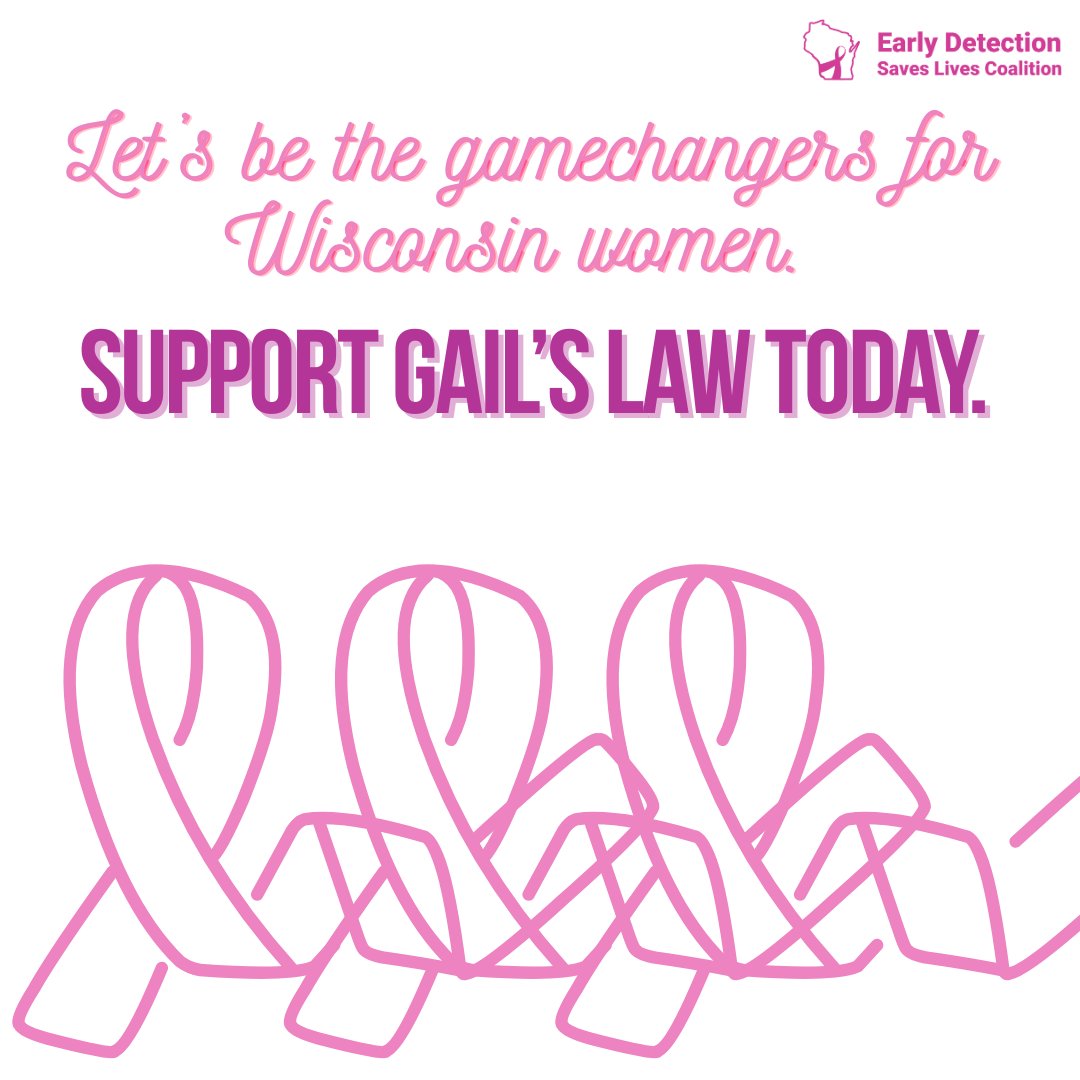 DetectEarlyWI's tweet image. MRIs and ultrasounds are gamechangers when it comes to detecting early-stage breast cancer -- especially in dense breasts. Let's prioritize access to these screenings for all Wisconsin women and support Gail's Law today!