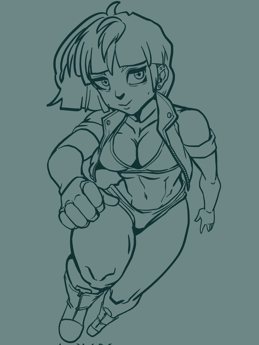 AmaBergin's tweet photo. Random drawing... what was I going for. Maybe more boobage? My eventual goal is to get a vgen token. So if anyone wants to help me out please DM me Like what you see? Please follow me #art #vgen #vgentoken #token #digital #art #drawing #artist #oc #originalcharacter #lineart https://t.co/SQ2GJdY76O
