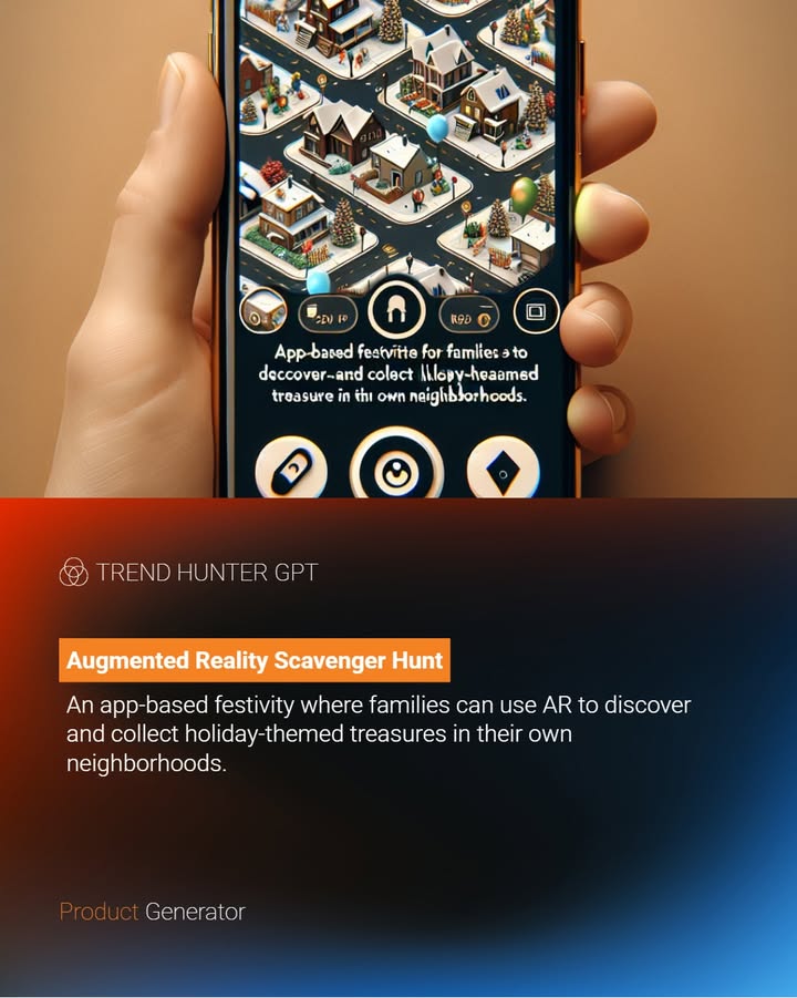 THGPT's tweet photo. Holiday innovation, reimagined 🎄

With Trend Hunter GPT, generate AI-powered ideas like:
🎥 Festive Mood Projectors
📱 Personalized Card Makers
🏠 Virtual Holiday Home Tours

Start your FREE 30-day trial today: https://t.co/CZ24nQ5M5P
#TrendHunterGPT #AItools https://t.co/Z7ef2M3GEL