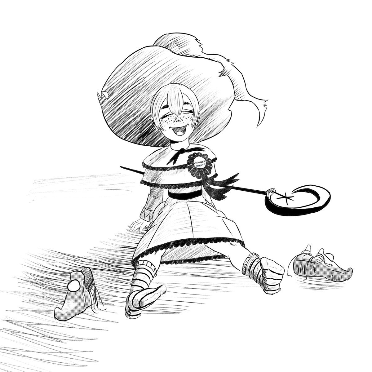 MidKidArts's tweet image. #inktober2025 31: Award !!
Better a little late  than never. I enjoyed the challenged and feel like I learned some good tricks.