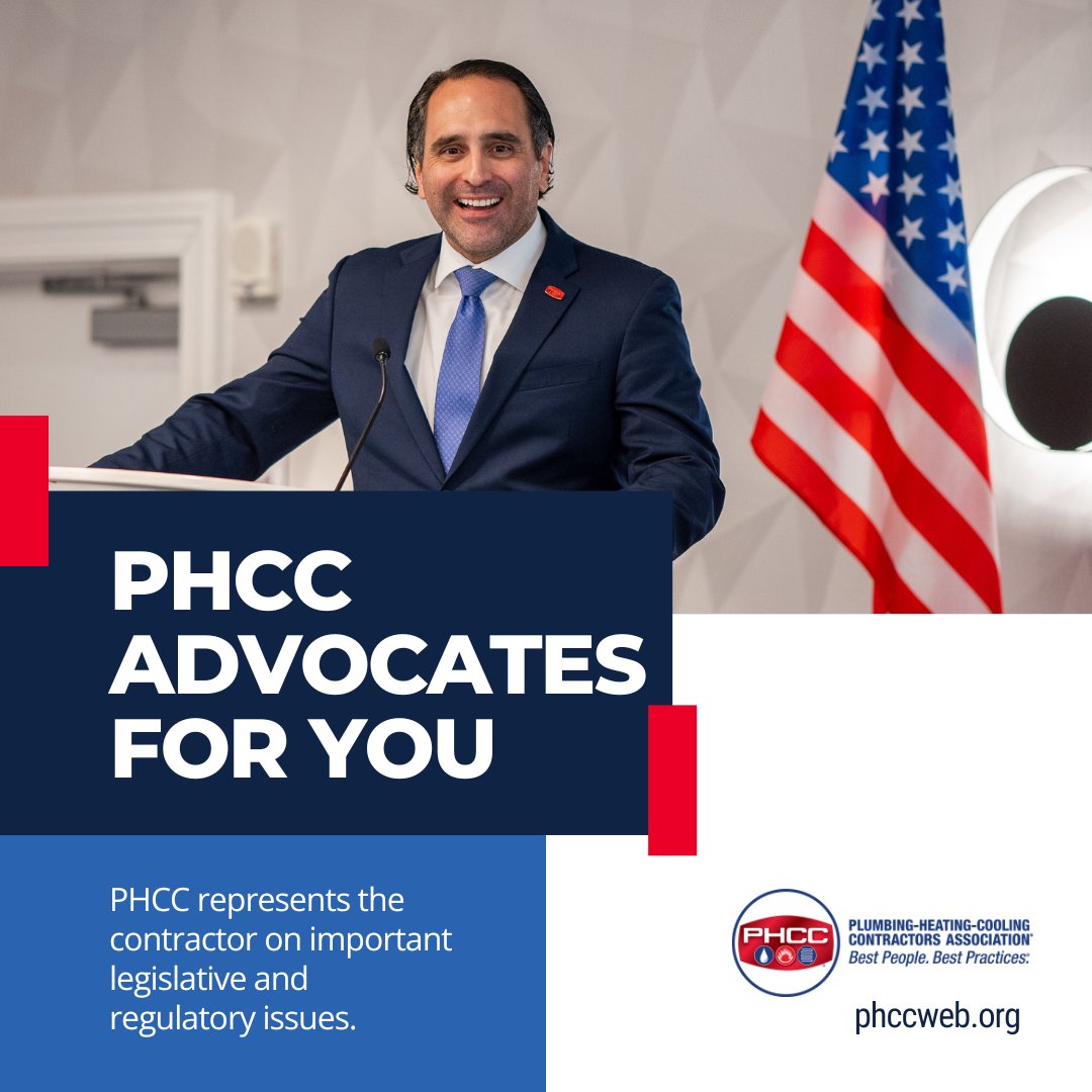 phccnatl's tweet image. PHCC gives you a voice!

Through legislative visits and regulatory guidance, we’re protecting your interests and shaping the future of the industry.
phccweb.org/policy/

#PHCC #Plumbing #HVAC