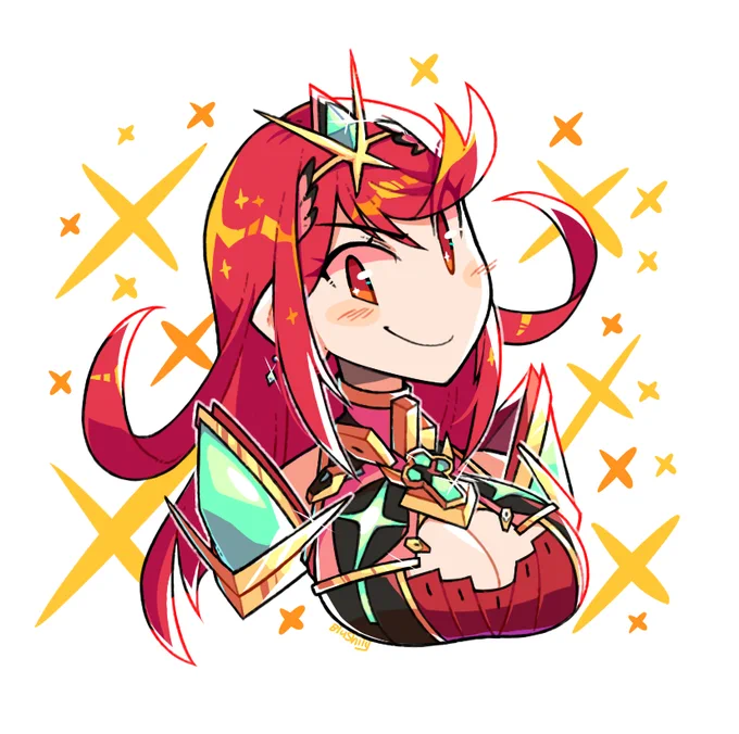 Pyra and Mythra SSBU doodle alts! ✧ #XenobladeChronicles2