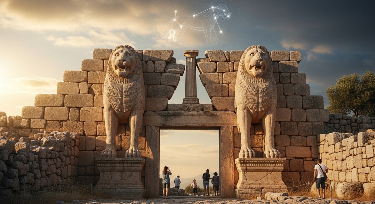 olympusestate's tweet photo. Lions guard the gate. Stars whisper above. The Lion Gate of Mycenae may encode zodiac secrets and celestial alignments. Step into myth written in stone. ๐ฆ๐
๐ https://t.co/V0MZNR7YF3
#LionGate #GreekMyth #CelestialSecrets #OlympusEstate #Stargate #CelestialGeometry https://t.co/cvIUgHIq7k