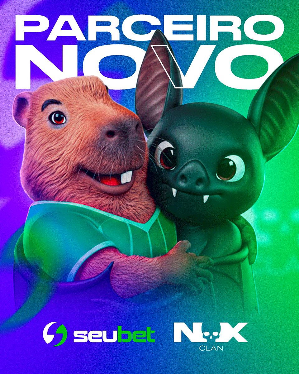 🎯NOVA PARCERIA FECHADA🎯

A <a href="/Noxclan_gg/">NOX CLAN</a> agora é parceira oficial da <a href="/OSeuBet/">Capivara do SeuBet</a> 💜💚

Essa parceria chega pra fortalecer ainda mais o nosso projeto — e você pode fazer parte disso!

👉 Basta criar sua conta pelo link da bio e já estará ajudando diretamente a NOX CLAN nessa nova