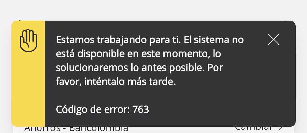 rockomoreno's tweet photo. @Bancolombia https://t.co/bzFbEutY6A