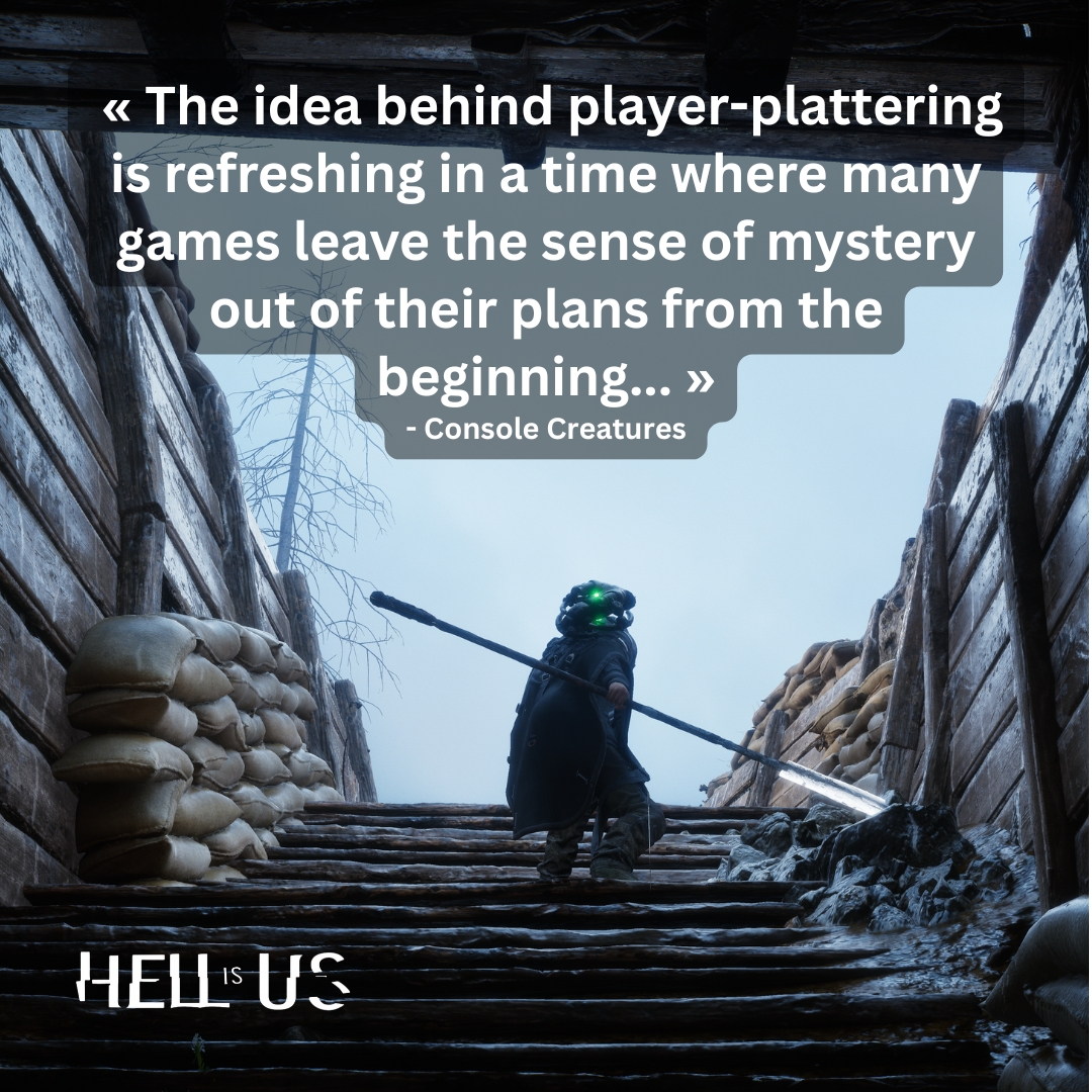 theroguefactor's tweet image. 🤩A great review by @ConsoleCreature !

Read it here: 👇
consolecreatures.com/hell-is-us-rev…
À lire ici 👆

🤩Une superbe critique de Console Creatures !

#gaming #ps5 #videogames #pcgaming #Montreal #Quebec #roguefactor #hellisus #Jeuxvideo