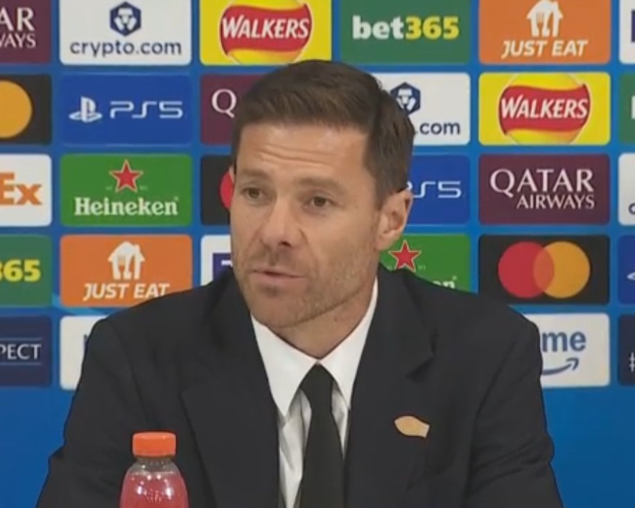 🚨 Xabi Alonso: "Liverpool not playing well right now? Last year, at around this time, everyone was saying PSG are not doing well, and they're not playing well. Then look at them at the end of the season."