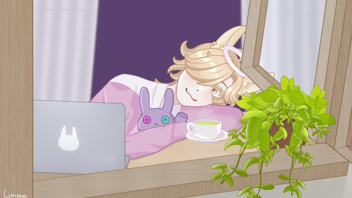 Lunyae 🌙🖤 VTuber tweet media