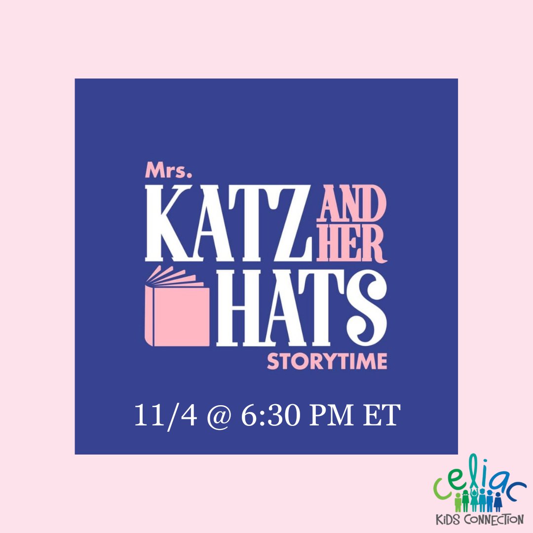 Story Time with Mrs. Katz – November 4th at 6:30 PM ET
We are back from our summer hiatus!! Join us for our monthly STORY TIME with Mrs. Katz and all her wonderful hats. We will share lots of laughs.

bostonchildrens.zoom.us/meeting/regist…