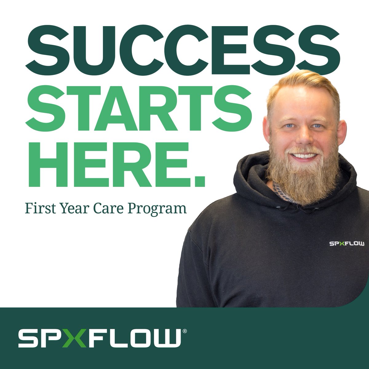 Count on expert guidance from day one: bit.ly/3Qkp4RU

With the the First Year Care Program, our team of specialists empowers you to achieve a seamless installation and successful first year of production. Discover how our proven support sets your operations up for