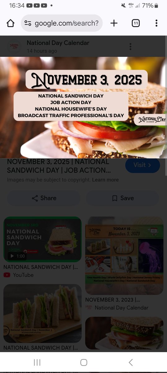 #jobactionday#nationalsandwichday#nationalwivesday#Boadcasttrafficproffessional'sday.