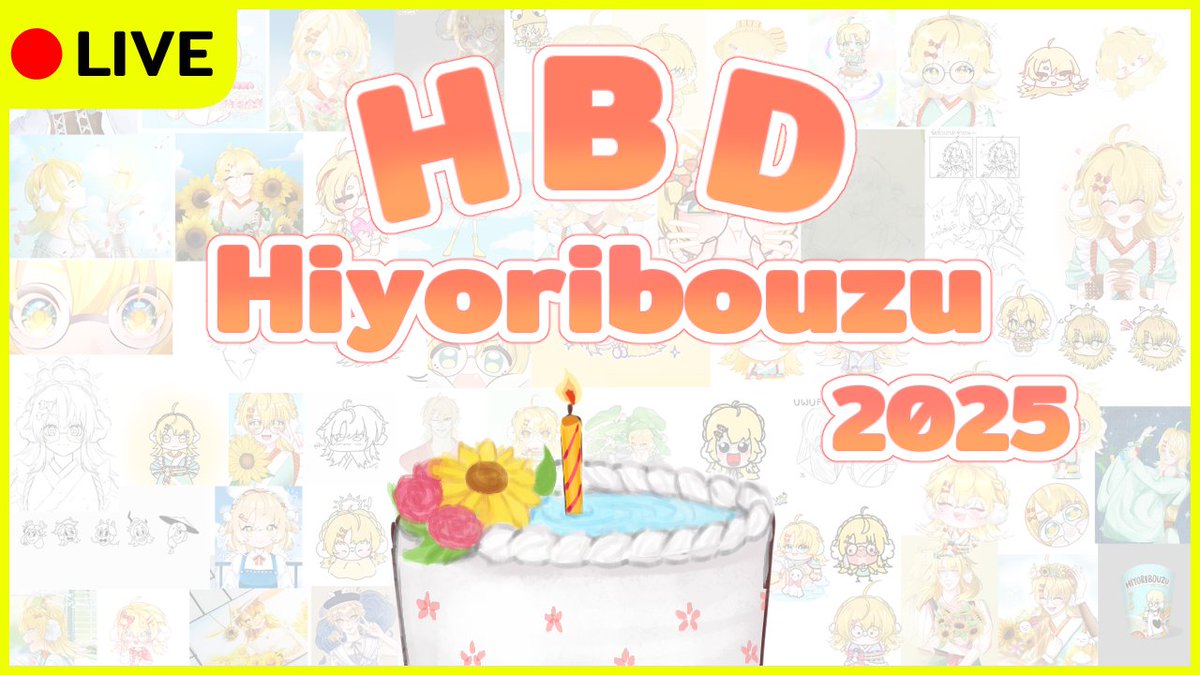 【🔴HBD 2025】 วันเกิดปีนี้มีมายโบอยู่ด้วยล่ะ! 【Hiyoribouzu】
Start 20.00
youtube.com/live/K_vpIZeBN…

#Hiyoribouzu_HBD2025 #HBZlive #VtuberTH #วีทูปเบอร์