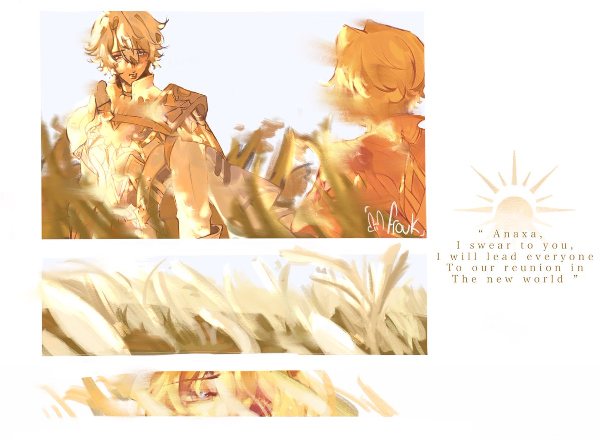 Golden Fields

#phainaxa #ファイアナ