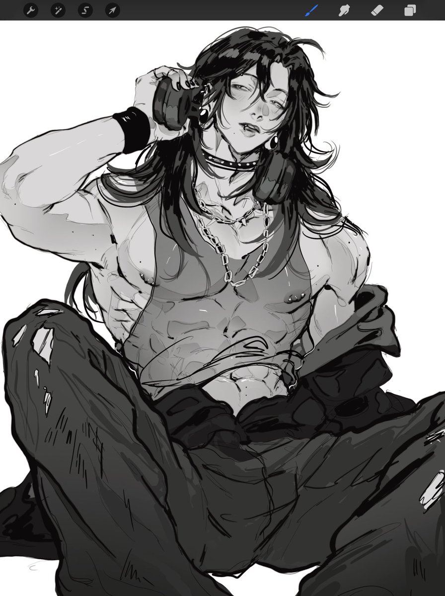 musician Suguru again 🖤
#五夏 #SuguruGeto