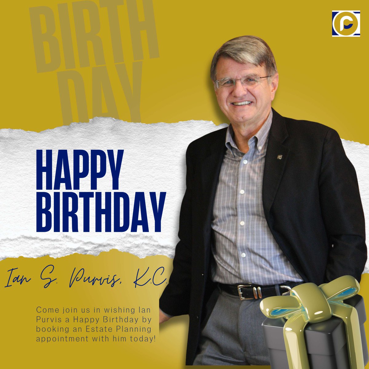 PurvisCulbert's tweet image. We wanted to take a minute today to wish Ian Purvis a Happy Birthday!