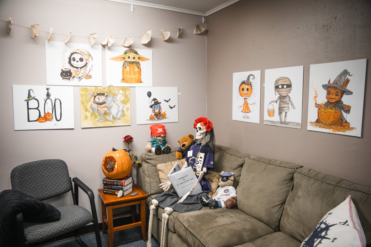 We're about to close the door on spooky season, but not before one last look at the fabulous Halloween decorations around campus.💀💜

#KilledIt #McKendreeUniversity