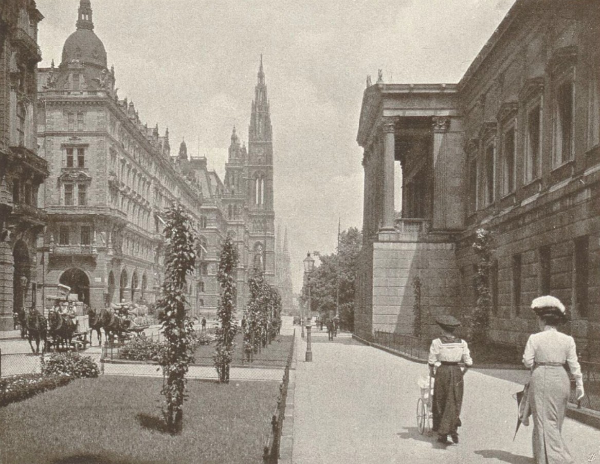 Vienna, 1886. Imagine walking there...
