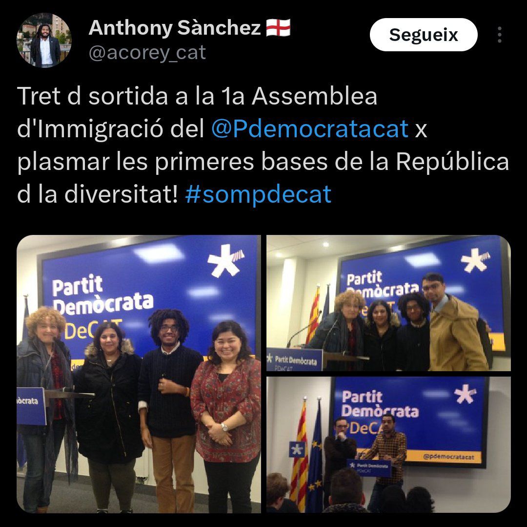Quan l'hondureny volia una República per la diversitat amb el PdCat...