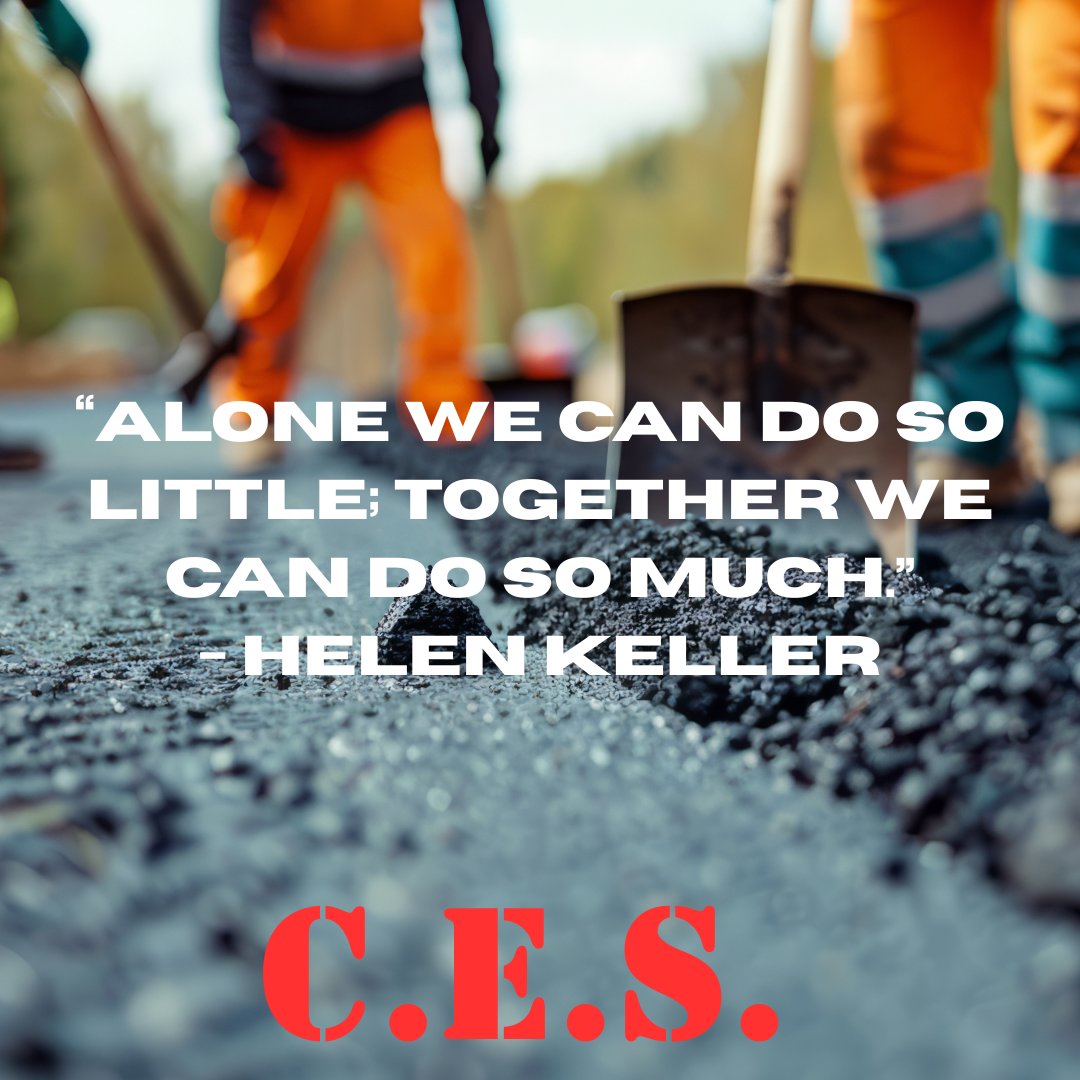 ces_workzone's tweet image. &quot;Alone we can do so little; together we can do so much.&quot; - Helen Keller  

Build with a crew that shows up and gets it done. 

📞 503-654-0021  
📧 info@cesworkzone.com  
🌐 cesworkzone.com