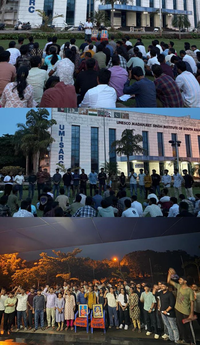ABVP Pondicherry University declared the School of Social Sciences Unit on 13th October.

Jyotish Harsh has been appointed as the School Convenor, while Anubhav and Narasimha have been appointed as School Co-Convenors, along with other unit members.

instagram.com/p/DPwekfLj5dQ/…