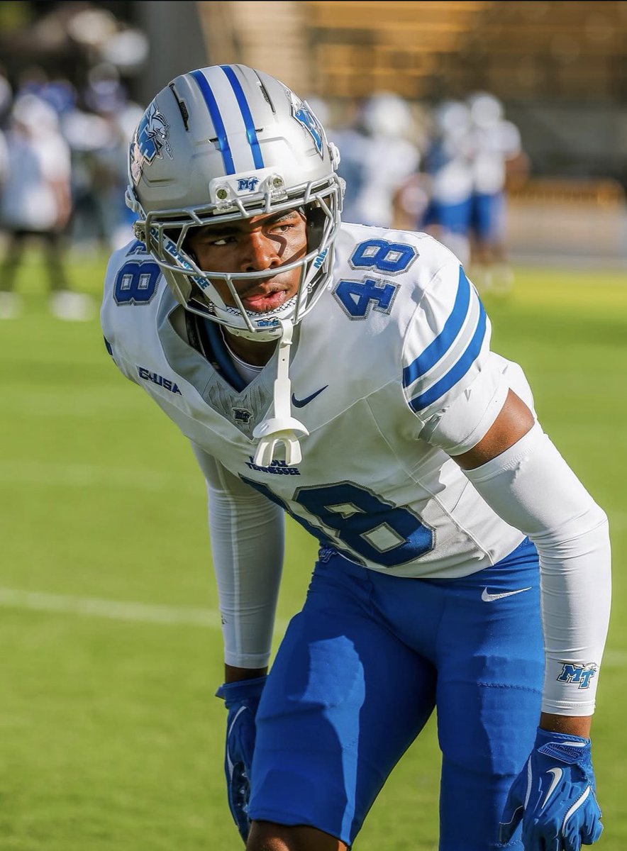 Blessed to be in offered by middle Tennessee State University #agtg <a href="/CoachCwill/">Cornelius Williams</a> <a href="/CoachKennyAdams/">Coach Kenny Adams</a> <a href="/Coach__Pen/">Coach Pendergrass</a> <a href="/CoachTBarr/">#BESTAVAILABLE</a> <a href="/CoachBroome_7/">Arcentae Broome</a> <a href="/CoachTBarr/">#BESTAVAILABLE</a> @jmar83_ <a href="/AHSBEARS_FB/">Antioch Football</a>