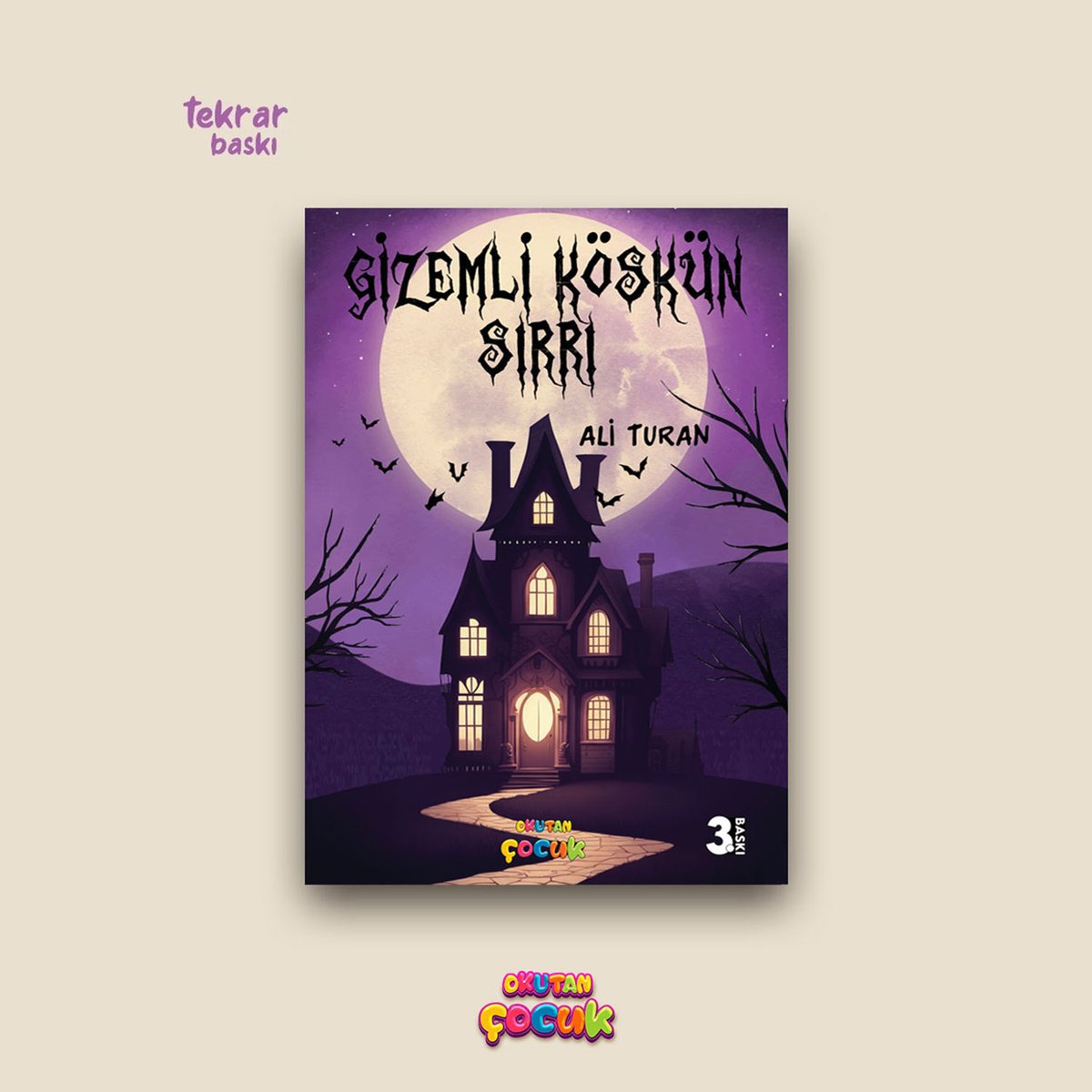 Cesaretini topla. Seçimini yap!
Çatı katına mı çıkacaksın, yoksa bodrumun karanlığını mı keşfedeceksin? Bu kitapta kahraman sensin.

#OkutanÇocuk #AliTuran #GizemliKöşkünSırrı #TekrarBaskı #GameBook #okutankitapailesi #okutanyayıngrubu #okutankitaplar #i̇nteraktifkitap