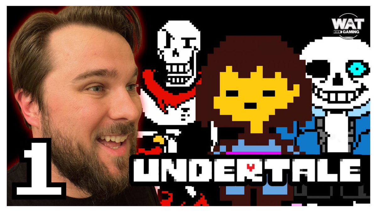 Yesterday’s first full stream of #Undertale is up on WAT Gaming!

This is my first time ever playing this massive indie sensation and it’s pretty damn charming thus far!

YouTube link below 💀