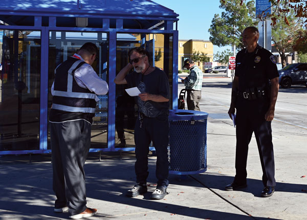 AVTA and Local Law Enforcement Share Fare Evasion Enforcement Plans with Riders at OMP Transit Center. Read the full release here: 
avta.com/avta-and-local…
#transit