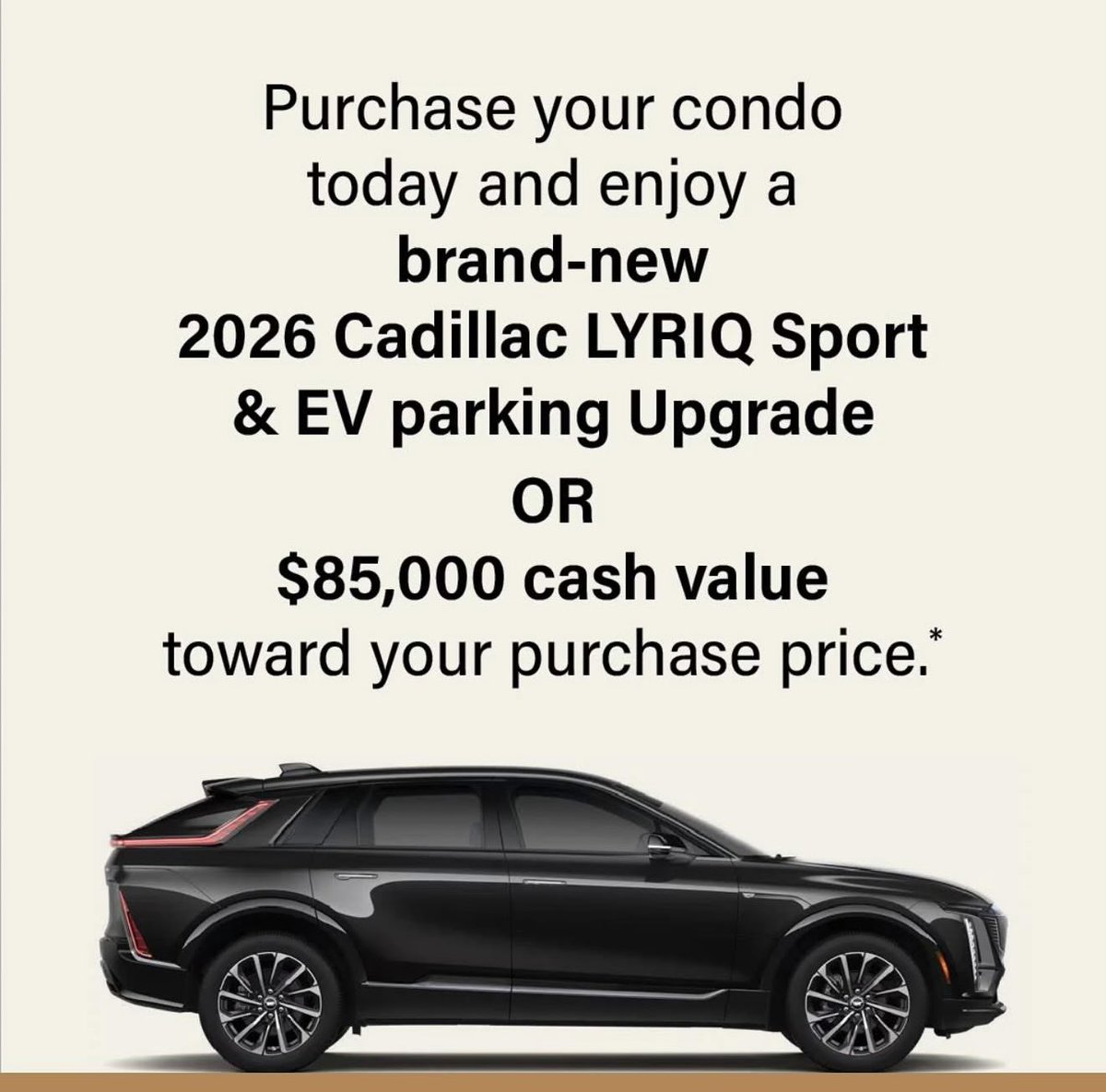 You know condos aren’t selling when…