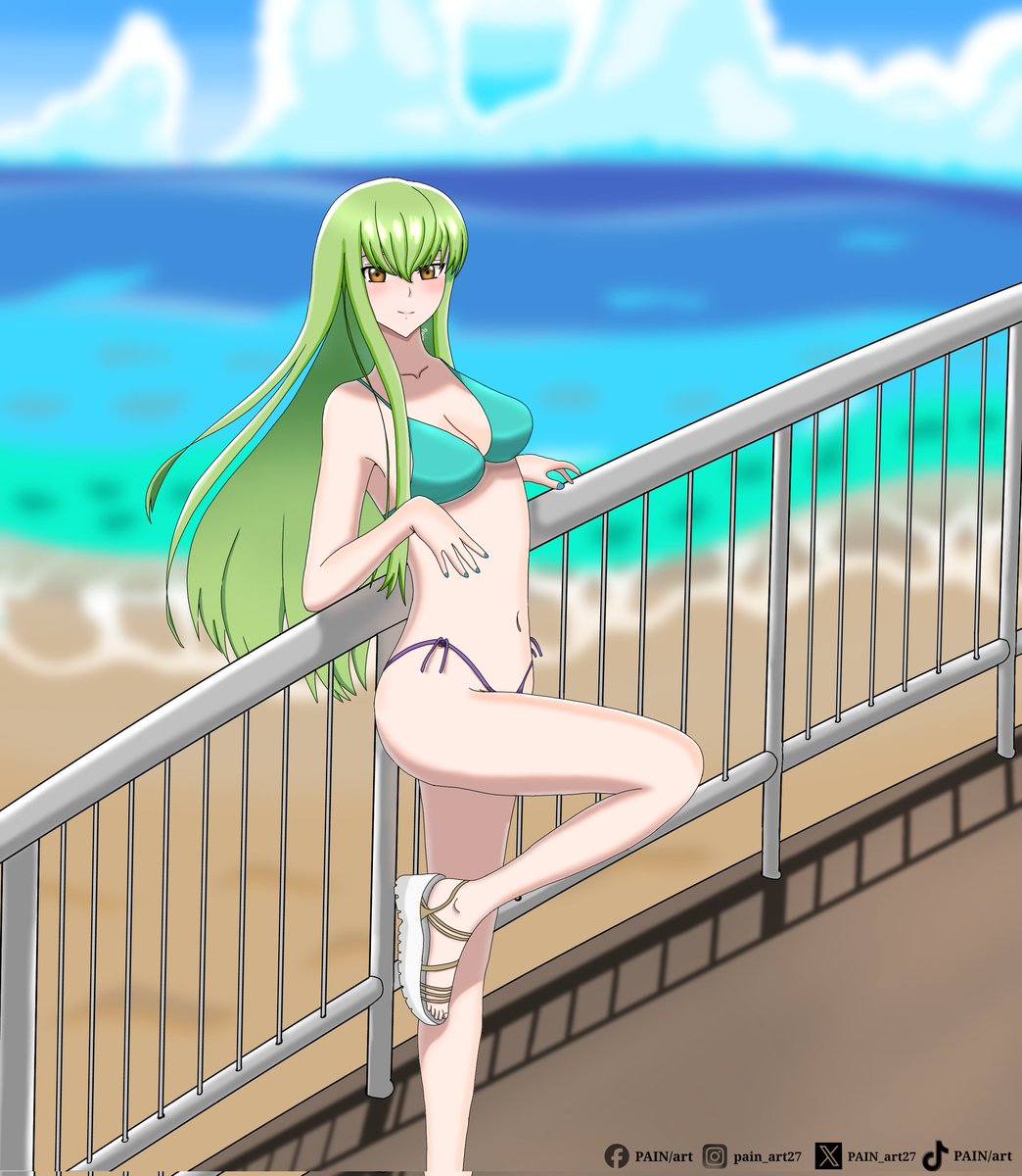 PAIN_art27's tweet image. C.C

#codegueass #artdigital #anime