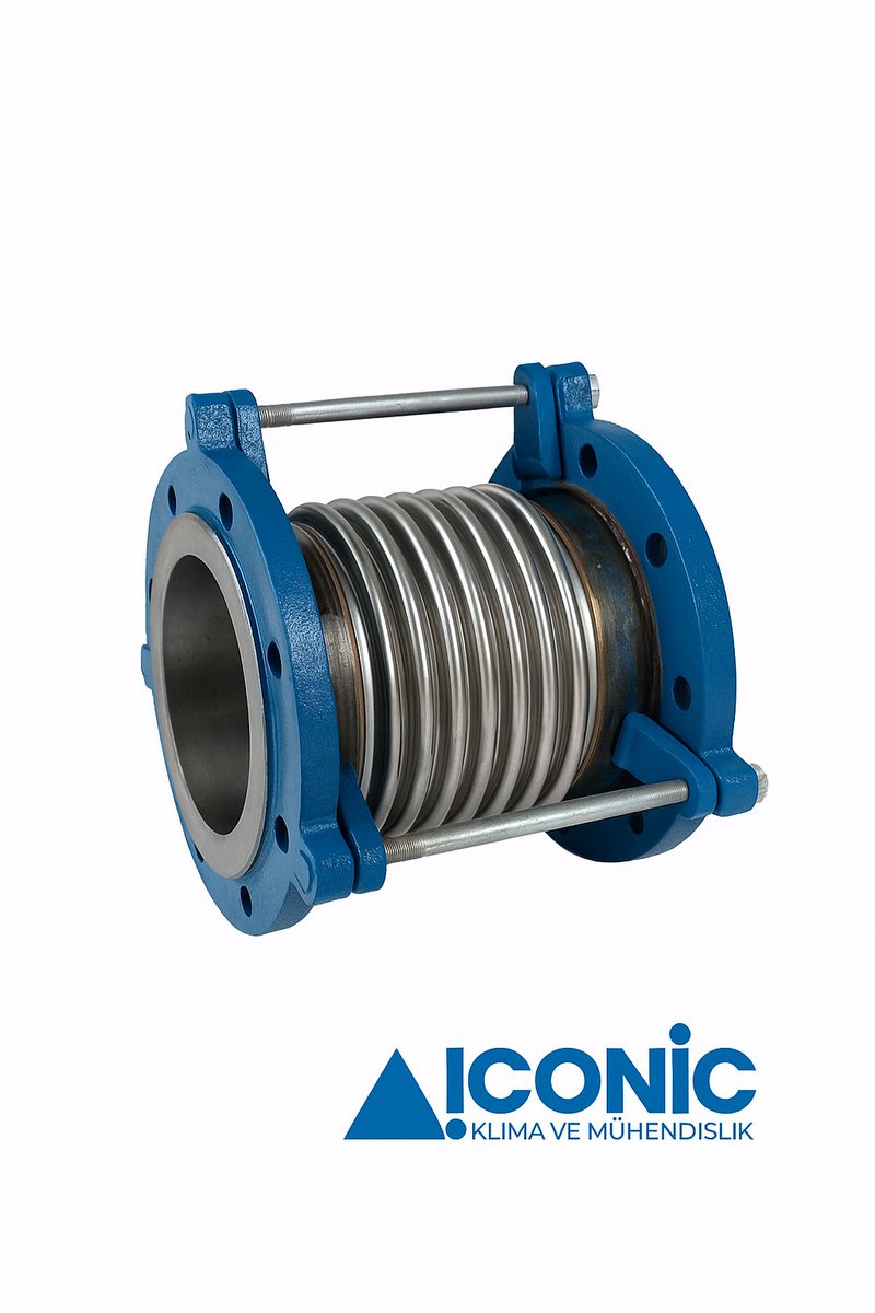 iconicklima's tweet image. İconic Mühendislik - Flanşlı Metal Körüklü Kompansatör
