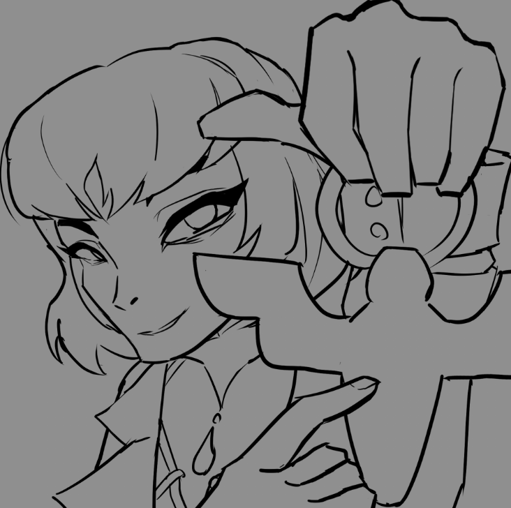tycelm's tweet photo. some deadlock sketches for warmup https://t.co/qc0KXQQY1G