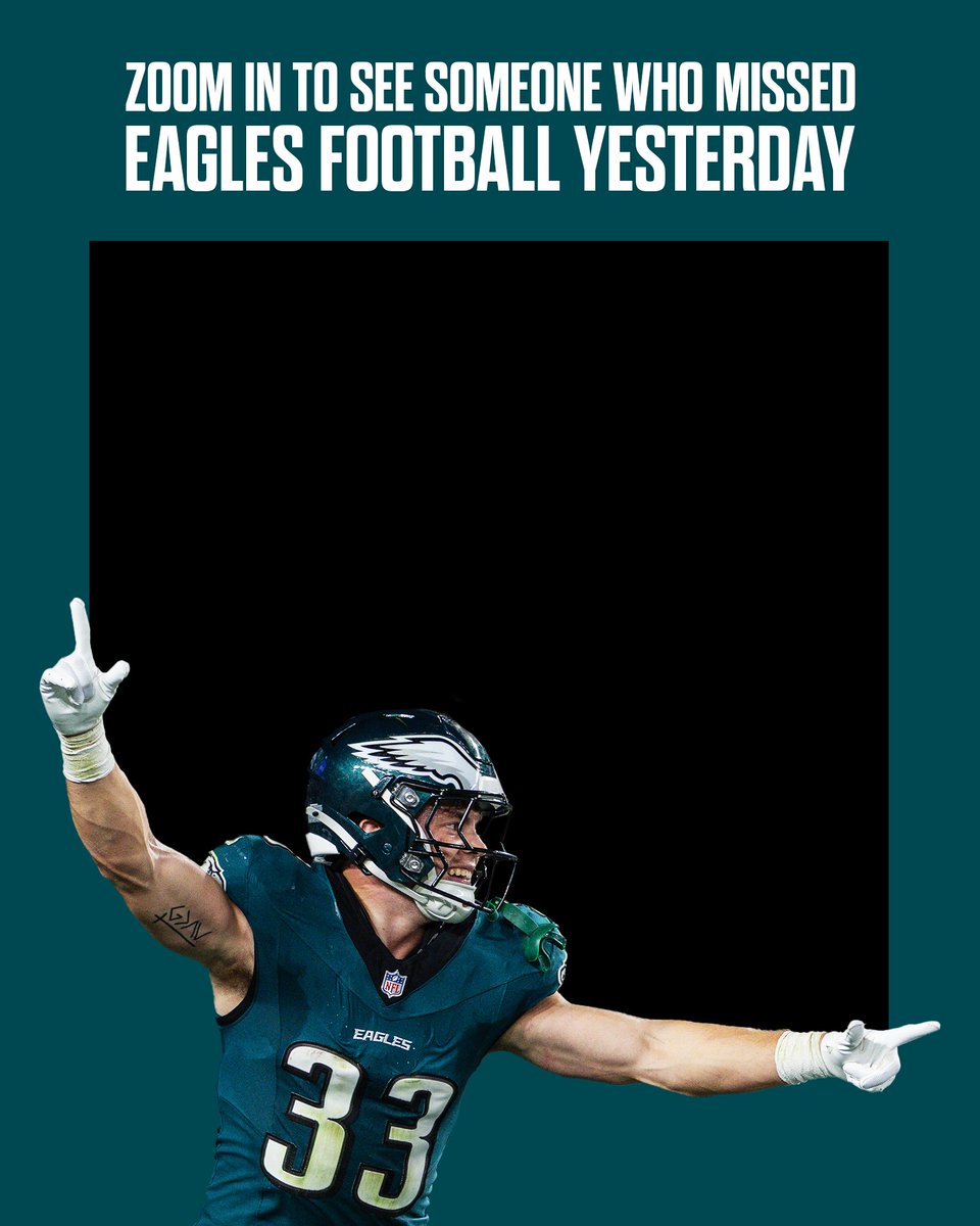 Good news... We play football again in ONE WEEK!