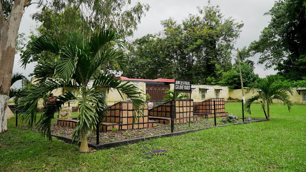 elysiumtoursgh's tweet photo. The Assin Manso Slave River, located in Ghana’s Central Region, holds deep historical and emotional significance. It was the site where enslaved Africans took their “last bath” before being marched to the coastal forts, such as Cape Coast and Elmina, for shipment across the https://t.co/BaI1WWstme