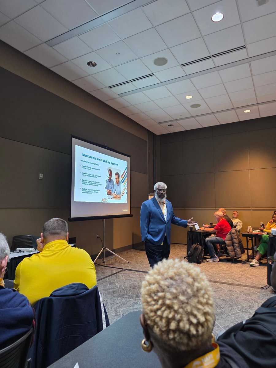 Drive4DeKalb's tweet image. Proud moment yesterday as our Director @BrownBernando delivered a standout session at NAPT. It was standing room only.
The response from attendees was overwhelming. Great job and well deserved recognition for DCSD!

 #SchoolTransportation #DrivingForward #LeadingTheChange