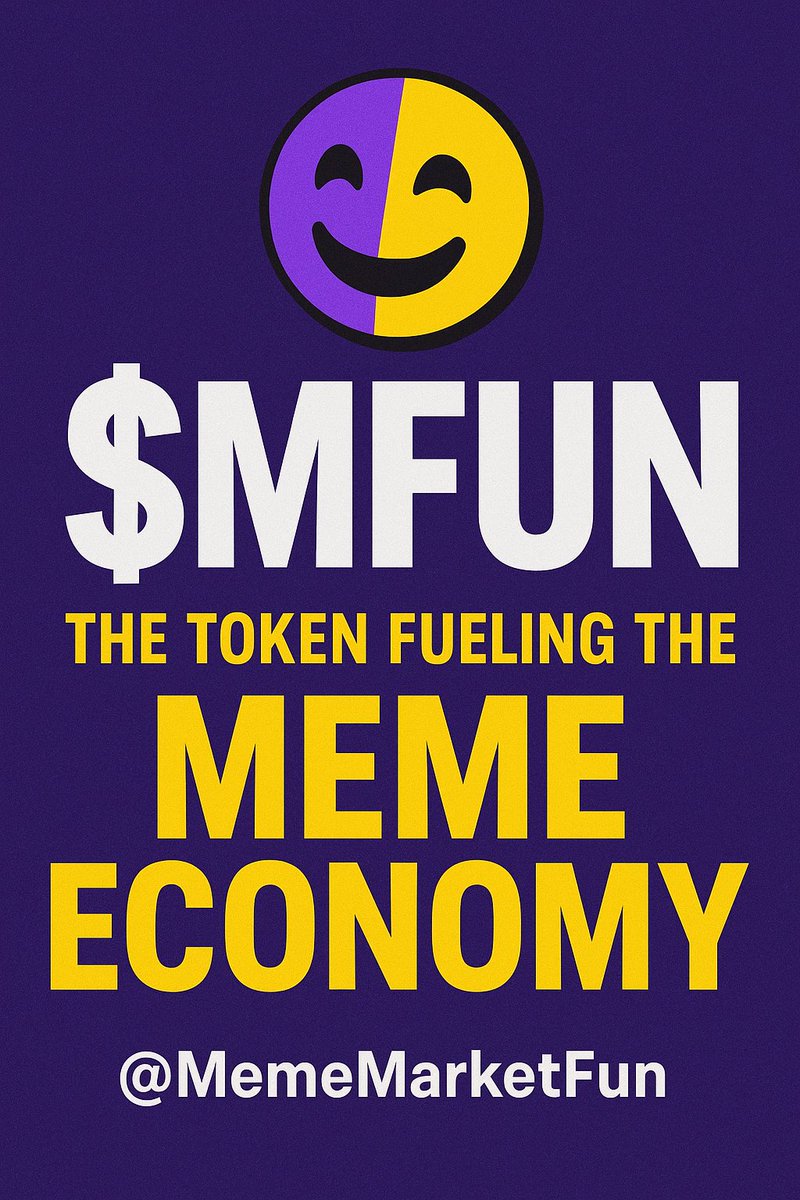 In traditional finance, metrics drive markets.
In Web3, memes do.
Yet there’s no bridge connecting viral sentiment to measurable value until <a href="/MemeMarketFun/">MemeMarket</a>.
Through AI and oracle backed prediction markets, $MFUN enables a real economy for attention.
You’re no longer just watching